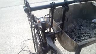 Asador con motor de lavadora [upl. by Adamek181]