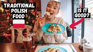 We Tried POLISH Food for the FIRST Time Ultimate KRAKOW Food Tour [upl. by Eicarg]