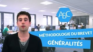 Méthodologie du brevet de français  généralités [upl. by Ahteral]