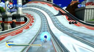 Sonic Generations Seaside Hill Modern Red Ring Attack 14814 [upl. by Ferretti]