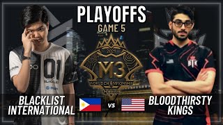 THE FATED REMATCH BLACKLIST VS BTK GAME 1  M3 PLAYOFFS [upl. by Cherian]