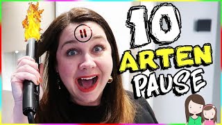 10 ARTEN der PAUSE CHALLENGE ⏯️ FERNGESTEUERT Alles Ava [upl. by Damour803]