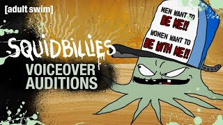 Early Cuyler Recast Auditions  Reveal  Squidbillies  adult swim [upl. by Kifar]