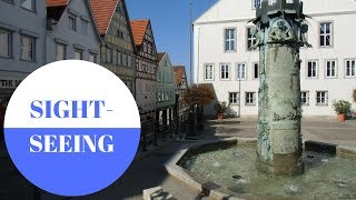 Sightseeing in Hechingen in GERMANY [upl. by Weinhardt388]