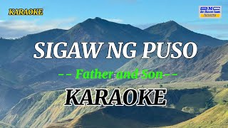 SIGAW NG PUSO  karaoke cover by Father and Son [upl. by Murtha]