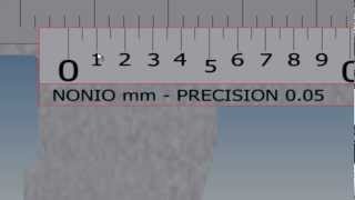 Calibrador precision 005 centesimas de mm [upl. by Calica]