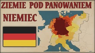 Ziemie pod panowaniem Niemiec latami na mapach  Historia na Szybko [upl. by Ternan]