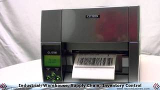 Citizen CLS700 Direct Thermal or Thermal Transfer Label Printer [upl. by Ardnaik359]