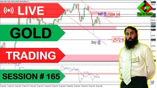 XAUUSD Live trading session 165 XAUUSD Technical Analysis  top10trader [upl. by Olsen900]