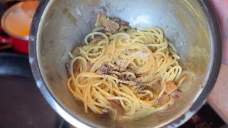 Homemade Guanciale  Spaghetti alla Carbonara [upl. by Gnohc]