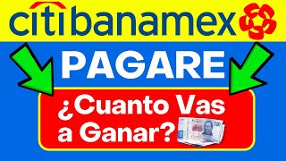 PAGARE CITIBANAMEX 2024 ¿CONVIENE INVERTIR ¿Cuánto DINERO Vas a GANAR🤑 [upl. by Neleag]