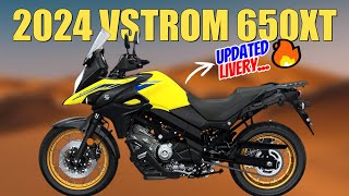 2024 SUZUKI V STROM 650XT updated new colors and features [upl. by Craven]