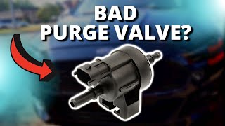 SYMPTOMS OF A BAD PURGE VALVE [upl. by Crandall619]