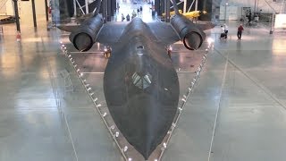 Close look at SR71 Blackbird Top  AstroInertial Navigation window [upl. by Peery]