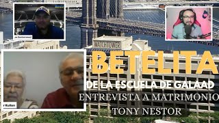 ENTREVISTA a Betelitas Tony y Nestor killian Escuela de Galaad Brooklyn NY [upl. by Thorndike]