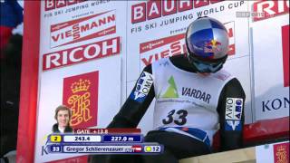 Gregor Schlierenzauer 13022011 Vikersund 2375m ORF HD [upl. by Eintroc598]