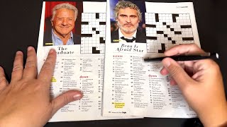 whispered crossword puzzles 2  asmr [upl. by Nylia]