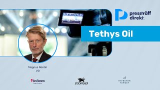 Pressträff Direkt  Corporate update med Tethys Oil [upl. by Obocaj300]