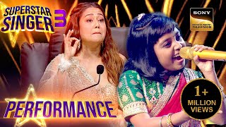 Superstar Singer S3  Devanasriya की Performance को सुनकर Neha ने कहा छोटी Chitra  Best Moments [upl. by Ohce]