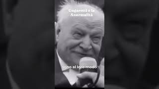 Ungaretti intervistato da Pier Paolo Pasolini sulla normalità [upl. by Ailssa56]