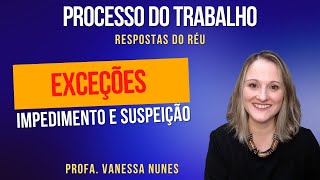 NOVO CPC  ARGUIÇÃO DE IMPEDIMENTO OU SUSPEIÇÃO [upl. by Ahsilahs]