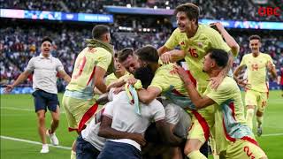 Olympic gold medal for Spain  Sergio Camello scores twice in extra time [upl. by Ranip]