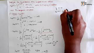 DSP58 Problem on FIR filter using Rectangular window  EC Academy [upl. by Petta]