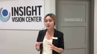 AntiReflective Coating Demonstration  Insight Vision Center Optometry [upl. by Aelem]