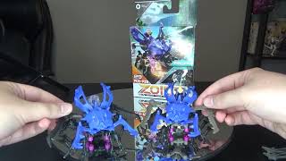 Zoids Wild Hasbro Pincers Model Kit Review Tomy Kuwaga comparison [upl. by Shaina75]