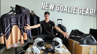 NEW GOALIE GEAR UNBOXING  Floorballgoalie1 [upl. by Ayaj]