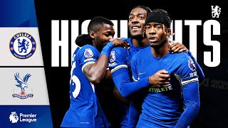 Chelsea 21 Crystal Palace  HIGHLIGHTS  Premier League 202324 [upl. by Fredric]