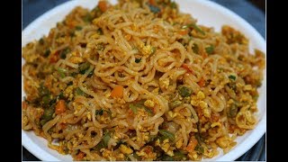 Egg Maggi  Egg Maggi Recipe  How to Make Egg Maggi Masala Recipe [upl. by Dyana687]