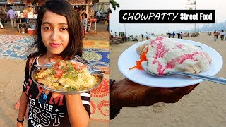 Mumbai Street Food  Girgaon Chowpatty [upl. by Strawn]