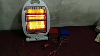 How to make 12v room heater [upl. by Astred108]