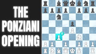 WIN FAST The Aggressive Ponziani [upl. by Earezed]