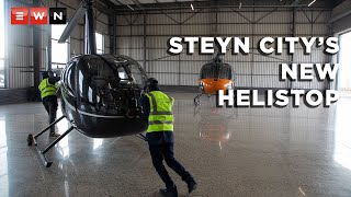 New helistop for residents of Steyn City [upl. by Aioj]