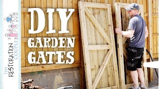 How I Built Our NEW GATES [upl. by Nelehyram904]