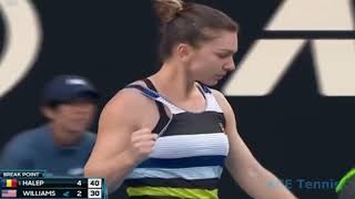 Simona Halep vs Venus Williams 2019 Australian Open Highlights [upl. by Janeva669]