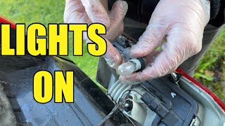 How To Change a Reverse Backup Light Bulb on a Renault Laguna 3 20072015 [upl. by Bills233]