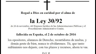 Responsabilidad Patrimonial tras la derogación de la Ley 301992 [upl. by Hpeseoj]