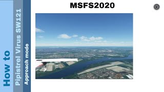 Flight Simulator 2020  How to  Pipistrel Virus SW121  Approach mode [upl. by Scully]