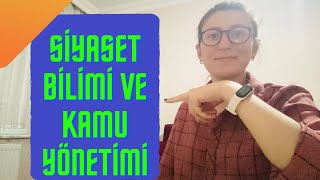 Siyaset Bilimi ve Kamu Yönetimi Bölümü 2 Bölüm [upl. by Aihsikal]