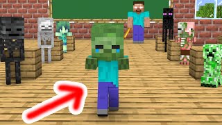 BABY ZOMBIE IS SO SAD  Sad Story  Minecraft Animation [upl. by Cyrano]