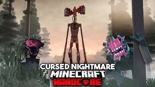 I Survived a Cursed Nightmare in Minecraft Hardcore [upl. by Reinar]