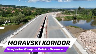 Moravski Koridor od petlje Vrnjačka Banja do Velike Drenove 05072024 vrnjackabanja [upl. by Harriott]