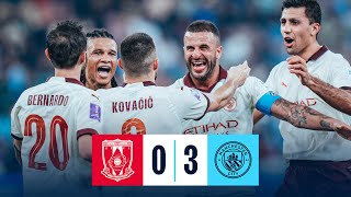 HIGHLIGHTS  URAWA RED DIAMONDS 03 MAN CITY  FIFA Club World Cup  Through to the final [upl. by Selin]