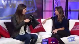 Victoria Justice takes off her knee high boot [upl. by Emeric]