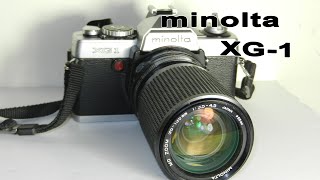 Minolta XG 1 [upl. by Ilyssa]