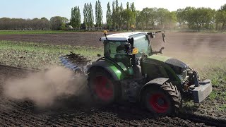 Ploegen  Ploughing  Pflügen  Fendt 722  Lemken Juwel 8  Flexpack  Modern Agriculture [upl. by Nanon]