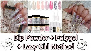 SAVILAND Dip PowderPolygel TutorialLazy Girl Method Tutorial How to make your own Polygel at home [upl. by Millur349]